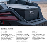 Photo of Polaris Pro R Storage Box by Super Comp - Premium Storage for UTVs / Side by Sides