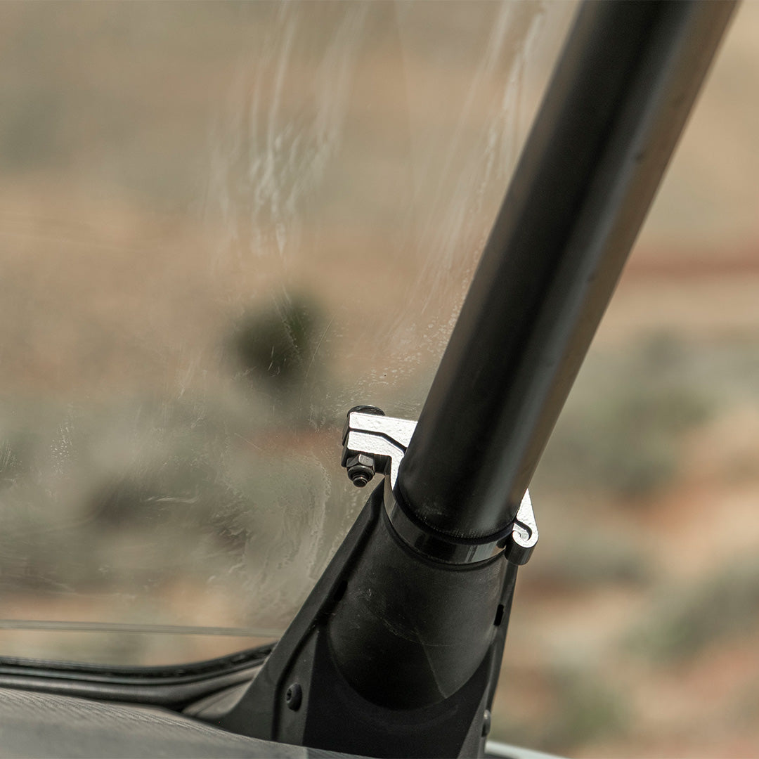 Photo of Polaris RZR Pro R Polycarbonate Full Front Windshield by Super Comp - Premium Polycarbonate Front Windshield for UTVs / Side by Sides
