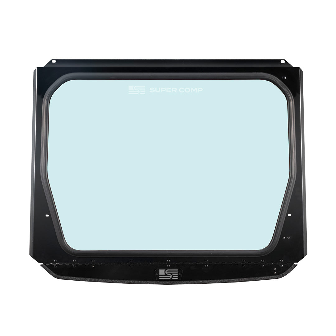 Photo of Polaris Pro R Front Windshield (2025+) by Super Comp - Premium Glass Front Windshield for UTVs / Side by Sides