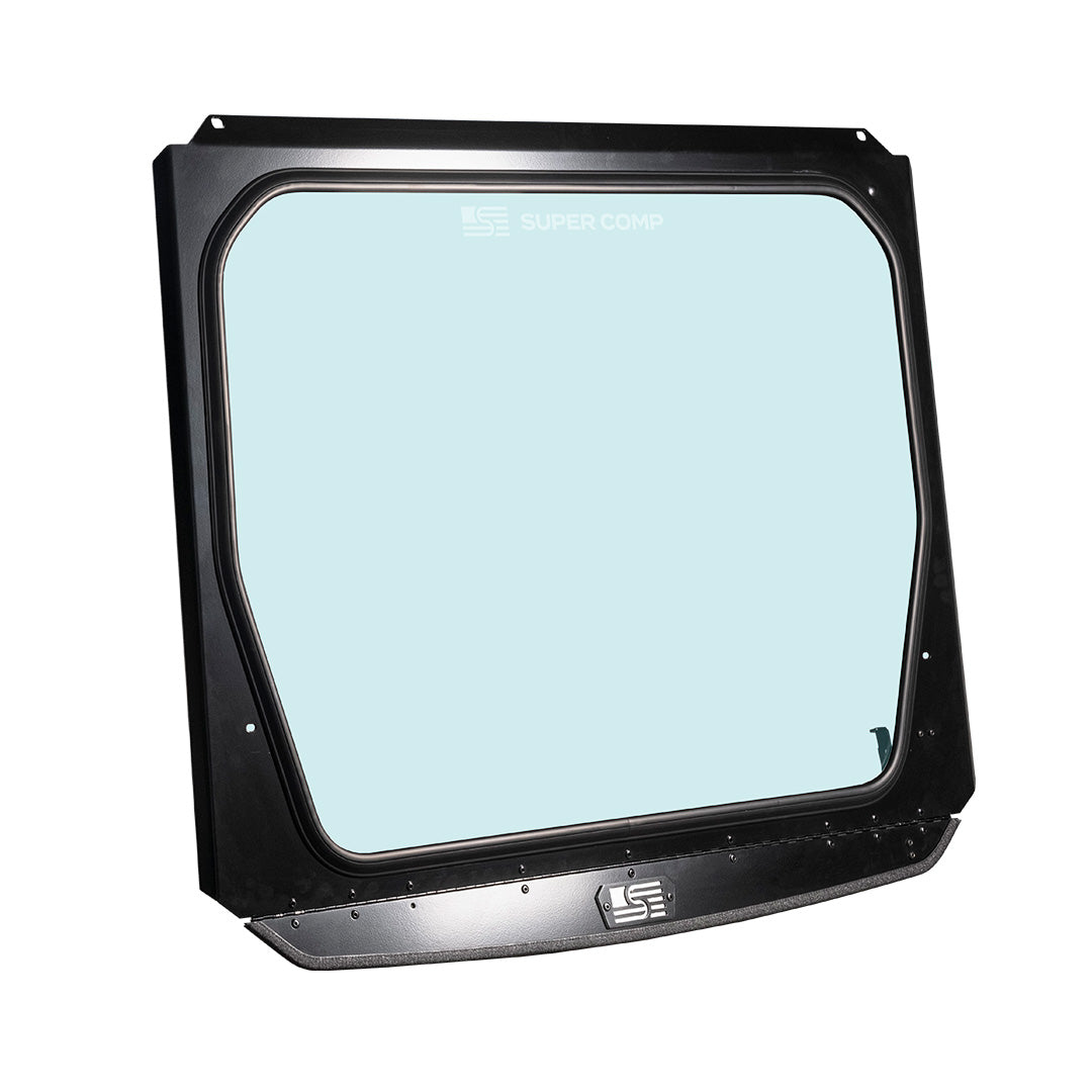 Photo of Polaris Pro R Front Windshield (2025+) by Super Comp - Premium Glass Front Windshield for UTVs / Side by Sides