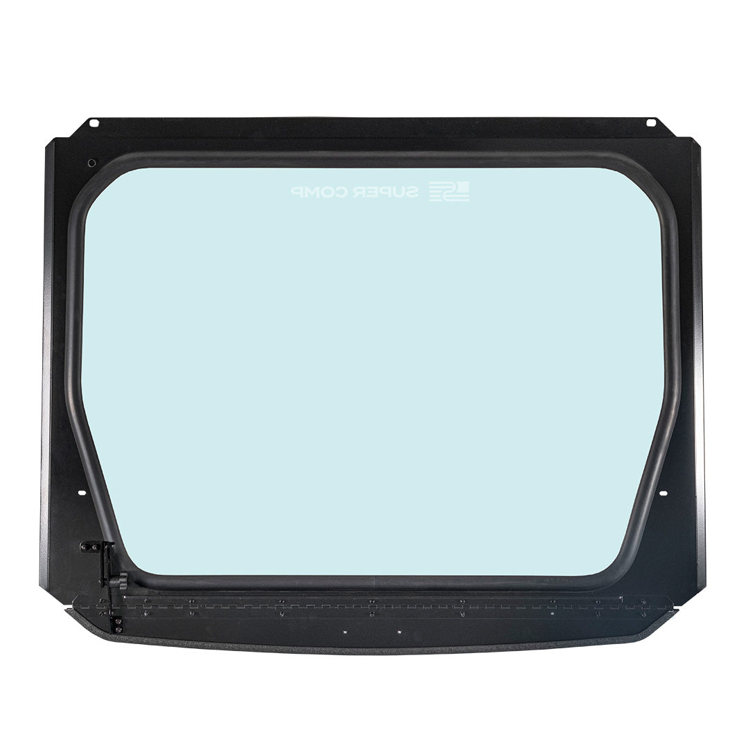 Photo of Polaris Pro R Front Windshield (2025+) by Super Comp - Premium Glass Front Windshield for UTVs / Side by Sides
