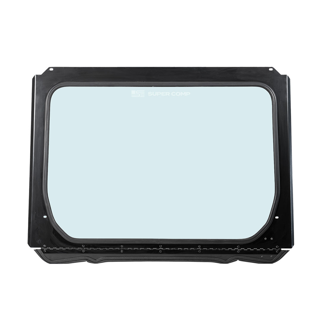 Photo of Polaris Pro R Front Windshield by Super Comp - Premium Glass Front Windshield for UTVs / Side by Sides
