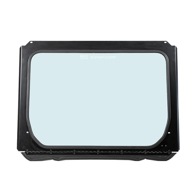 Photo of Polaris Pro R Front Windshield by Super Comp - Premium Glass Front Windshield for UTVs / Side by Sides