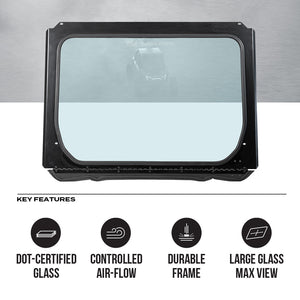 Polaris Pro R Front Windshield