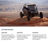 Photo of Polaris Pro R Front Windshield by Super Comp - Premium Windshields for UTVs / Side by Sides