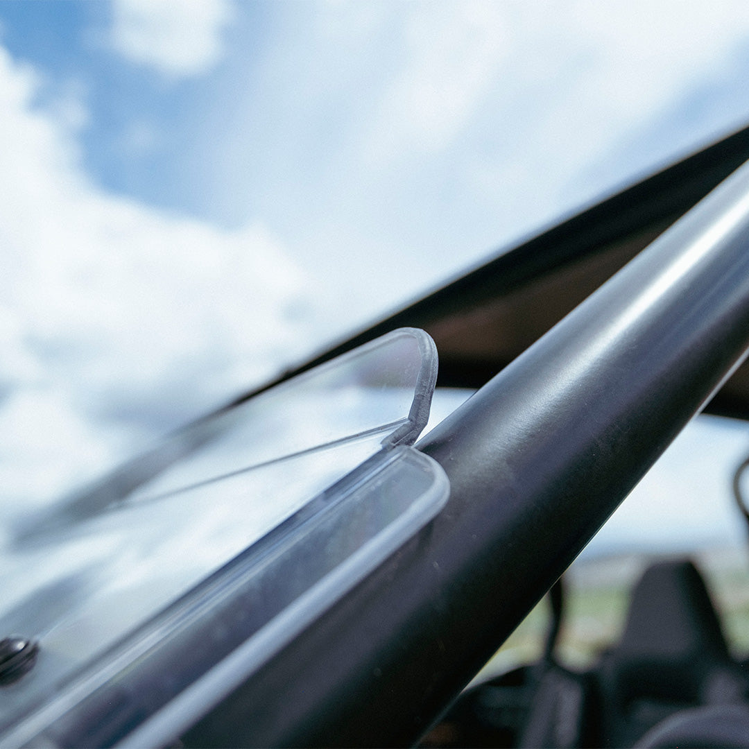Photo of Polaris RZR Pro XP & Pro S Polycarbonate Half Front Windshield by Super Comp - Premium Polycarbonate Front Windshield for UTVs / Side by Sides