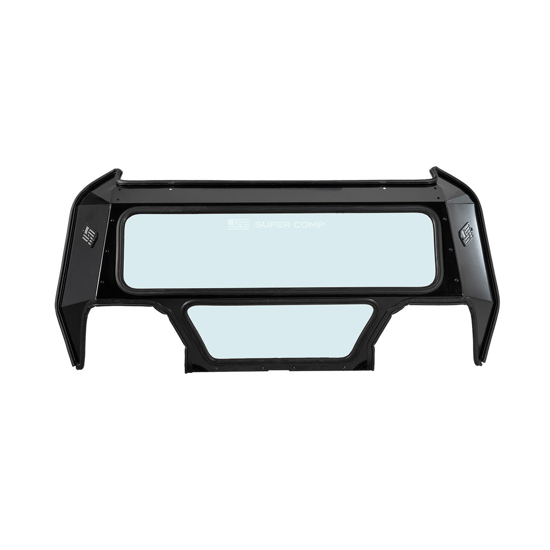 Photo of Polaris Pro XP Tinted Rear Windshield by Super Comp - Premium Windshields for UTVs / Side by Sides