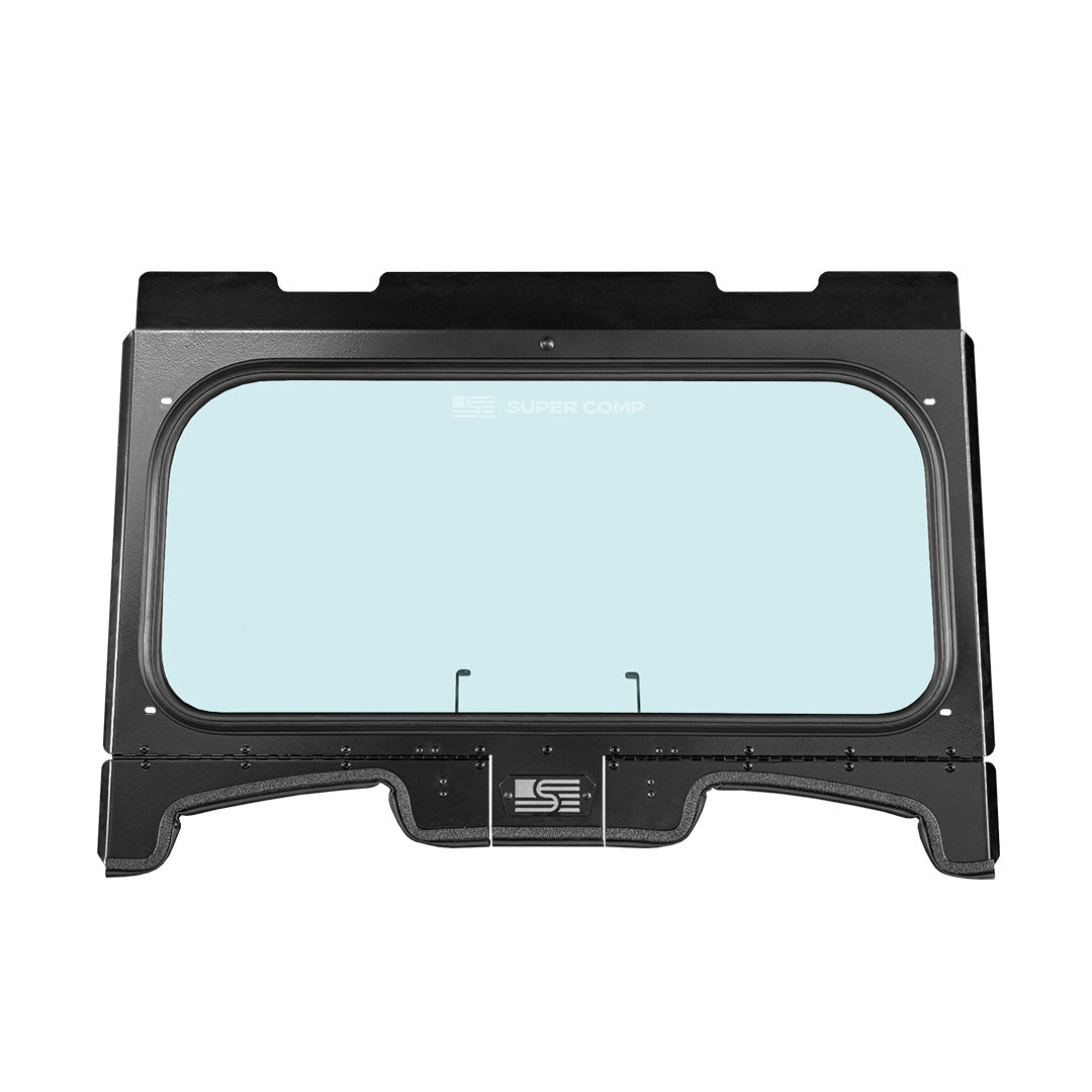Photo of Polaris Trail 900 Front Windshield by Super Comp - Premium Glass Front Windshield for UTVs / Side by Sides