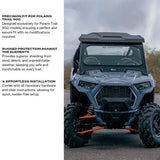Photo of Polaris Trail 900 Front Windshield by Super Comp - Premium Windshields for UTVs / Side by Sides