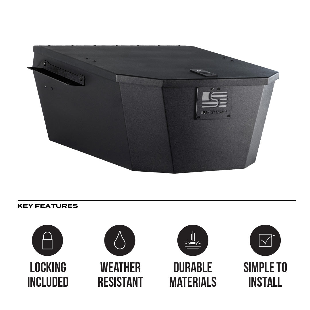 Photo of Polaris RZR Turbo S Storage Box by Super Comp - Premium Storage for UTVs / Side by Sides