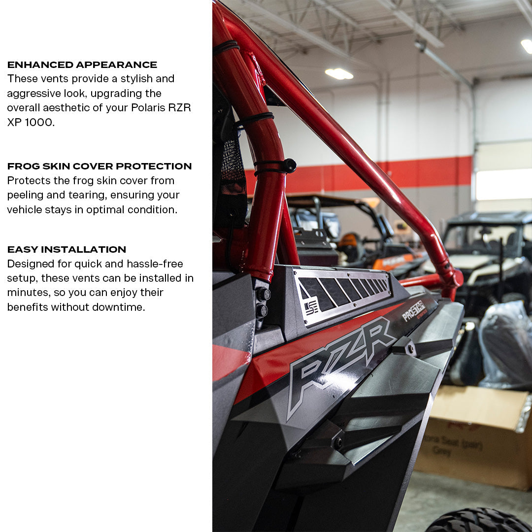 Photo of Polaris RZR XP 1000 (2013 - 2023) Clutch and Intake Vents by Super Comp - Premium Venting for UTVs / Side by Sides