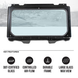 Photo of Polaris RZR XP 1000 Front Windshield 2024+ by Super Comp - Premium Windshields for UTVs / Side by Sides