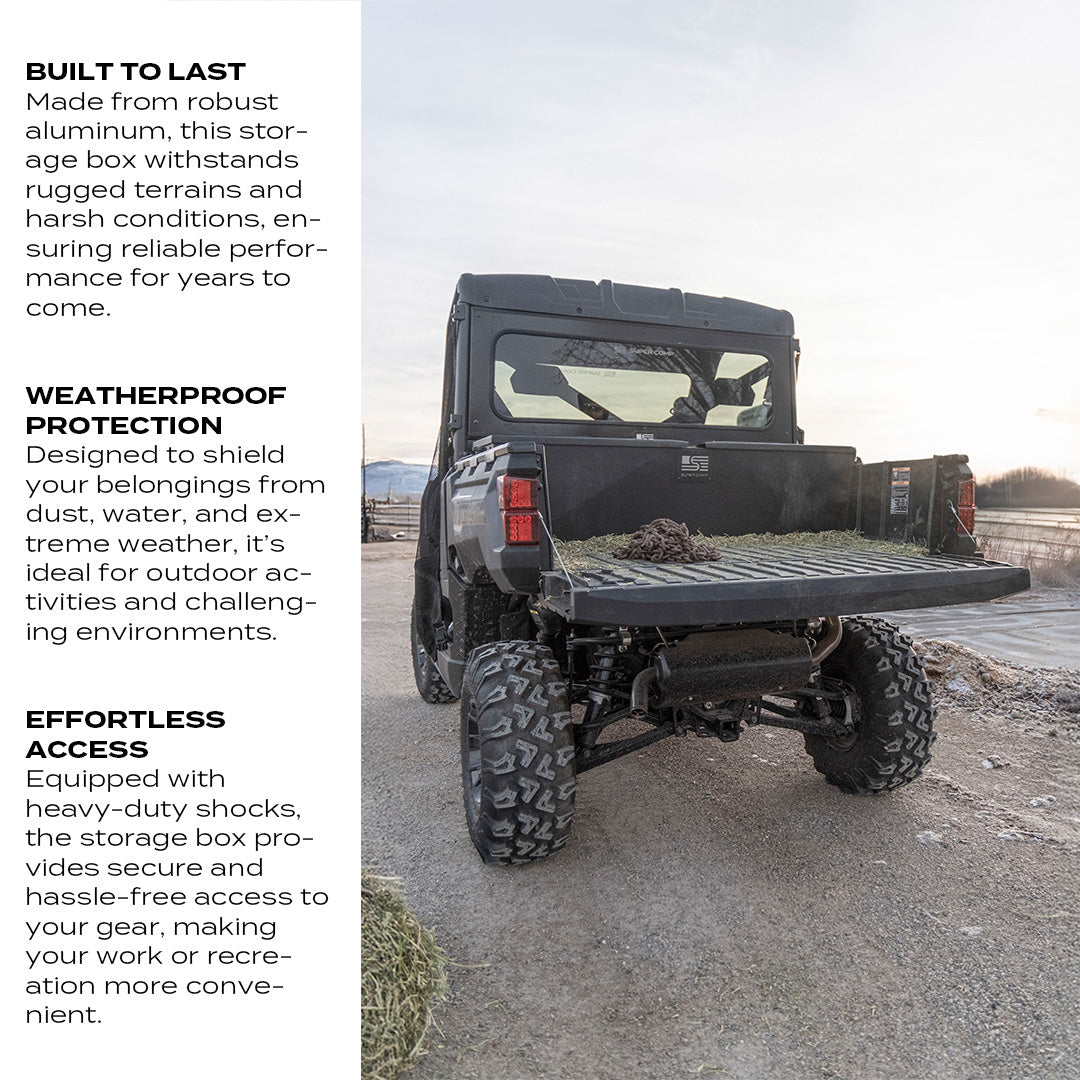 Photo of Polaris Ranger 1000 Storage Box by Super Comp - Premium Storage for UTVs / Side by Sides