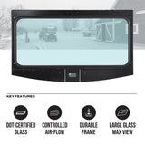 Photo of Polaris Ranger Front Windshield by Super Comp - Premium Windshields for UTVs / Side by Sides