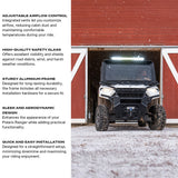 Photo of Polaris Ranger Front Windshield by Super Comp - Premium Windshields for UTVs / Side by Sides