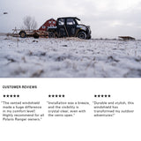 Photo of Polaris Ranger Front Windshield by Super Comp - Premium Windshields for UTVs / Side by Sides