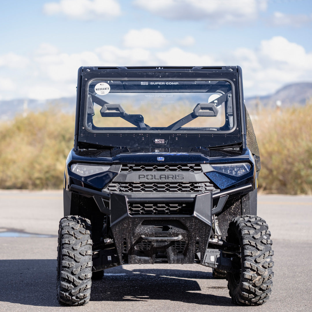 Photo of Polaris Ranger Front Windshield by Super Comp - Premium Windshields for UTVs / Side by Sides