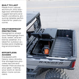 Photo of Polaris Ranger 1500 Storage Box by Super Comp - Premium Storage for UTVs / Side by Sides