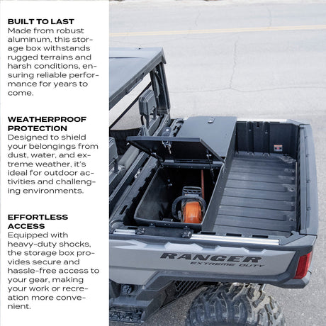 Photo of Polaris Ranger 1500 Storage Box by Super Comp - Premium Storage for UTVs / Side by Sides