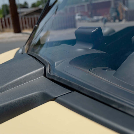 Photo of Segway UT10 Polycarbonate Full Front Windshield by Super Comp - Premium Polycarbonate Front Windshield for UTVs / Side by Sides