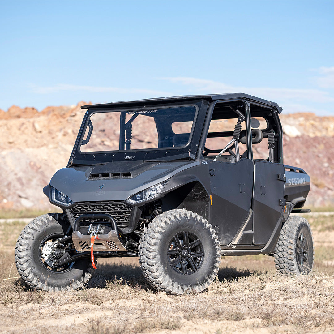 Photo of Segway UT10 Crew Front Windshield by Super Comp - Premium Glass Front Windshield for UTVs / Side by Sides