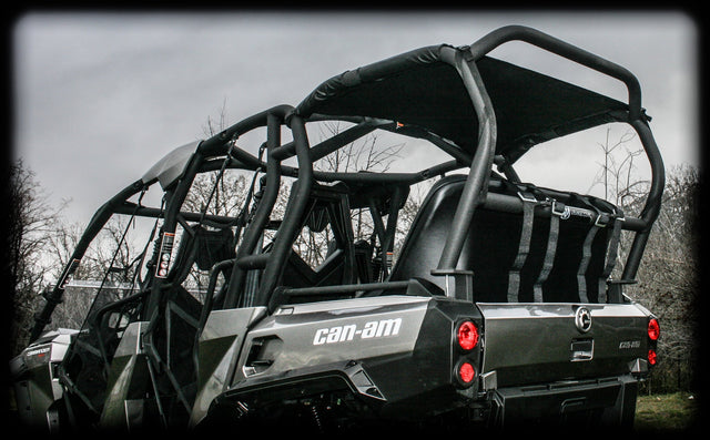 Photo of Commander Max Rear Soft Top (2011-2020) by UTV Mountain Accessories - Premium Roofs for UTVs / Side by Sides