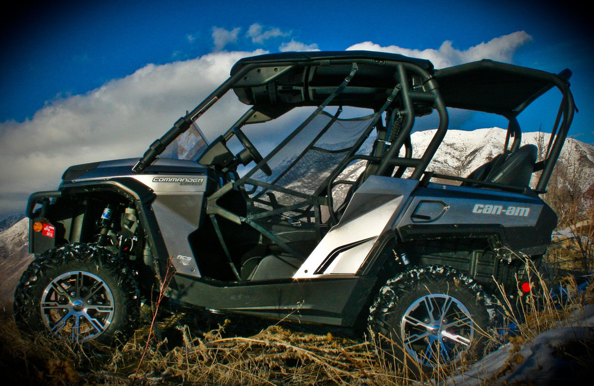 Photo of Commander Rear Soft Top (2011-2020) by UTV Mountain Accessories - Premium Roofs for UTVs / Side by Sides