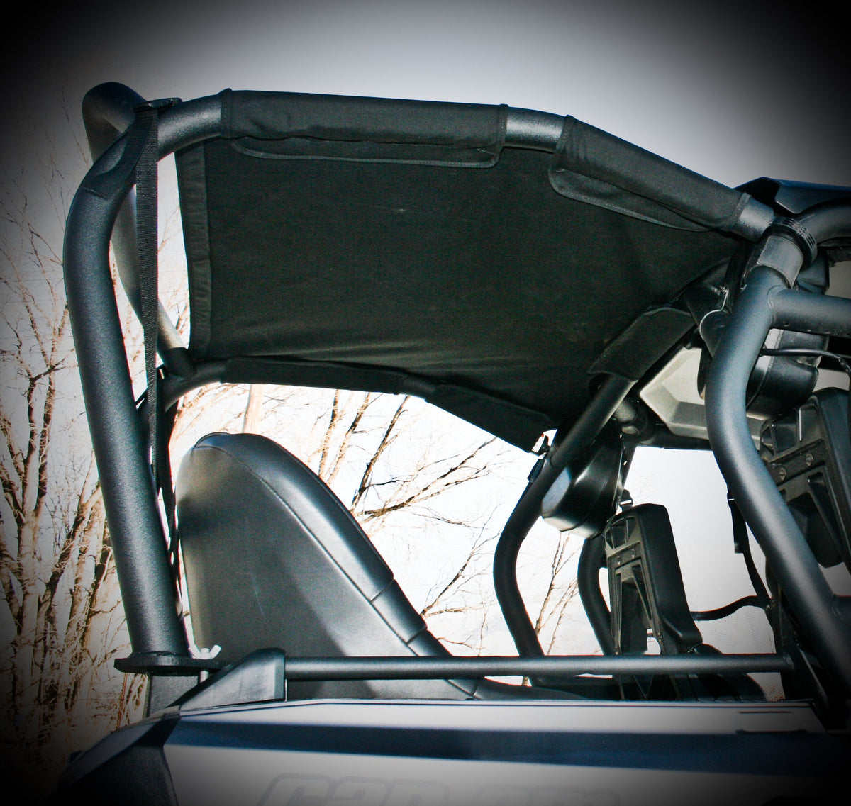 Photo of Commander Rear Soft Top (2011-2020) by UTV Mountain Accessories - Premium Roofs for UTVs / Side by Sides