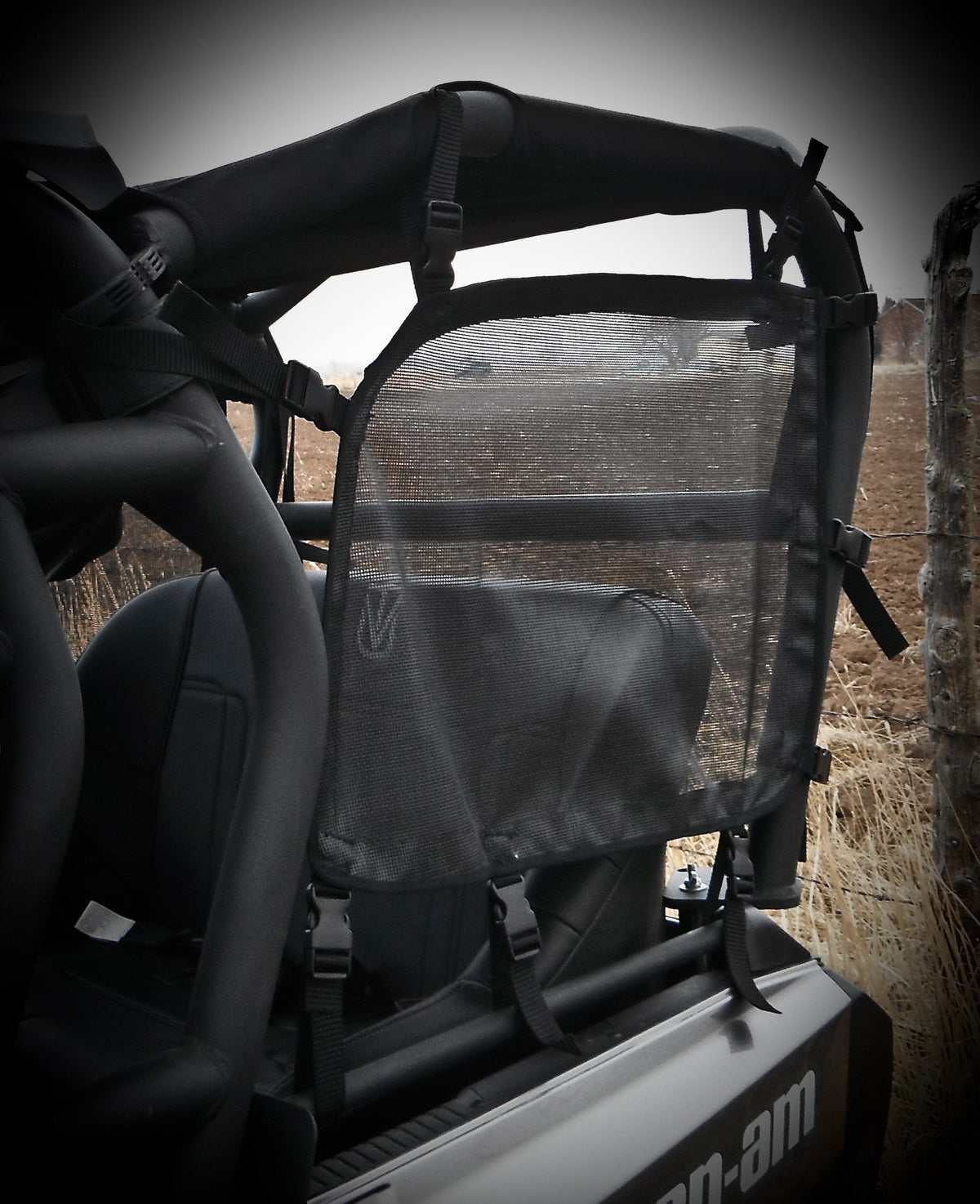 Photo of Commander Max Side Nets (2014-2020) by UTV Mountain Accessories - Premium Roofs for UTVs / Side by Sides