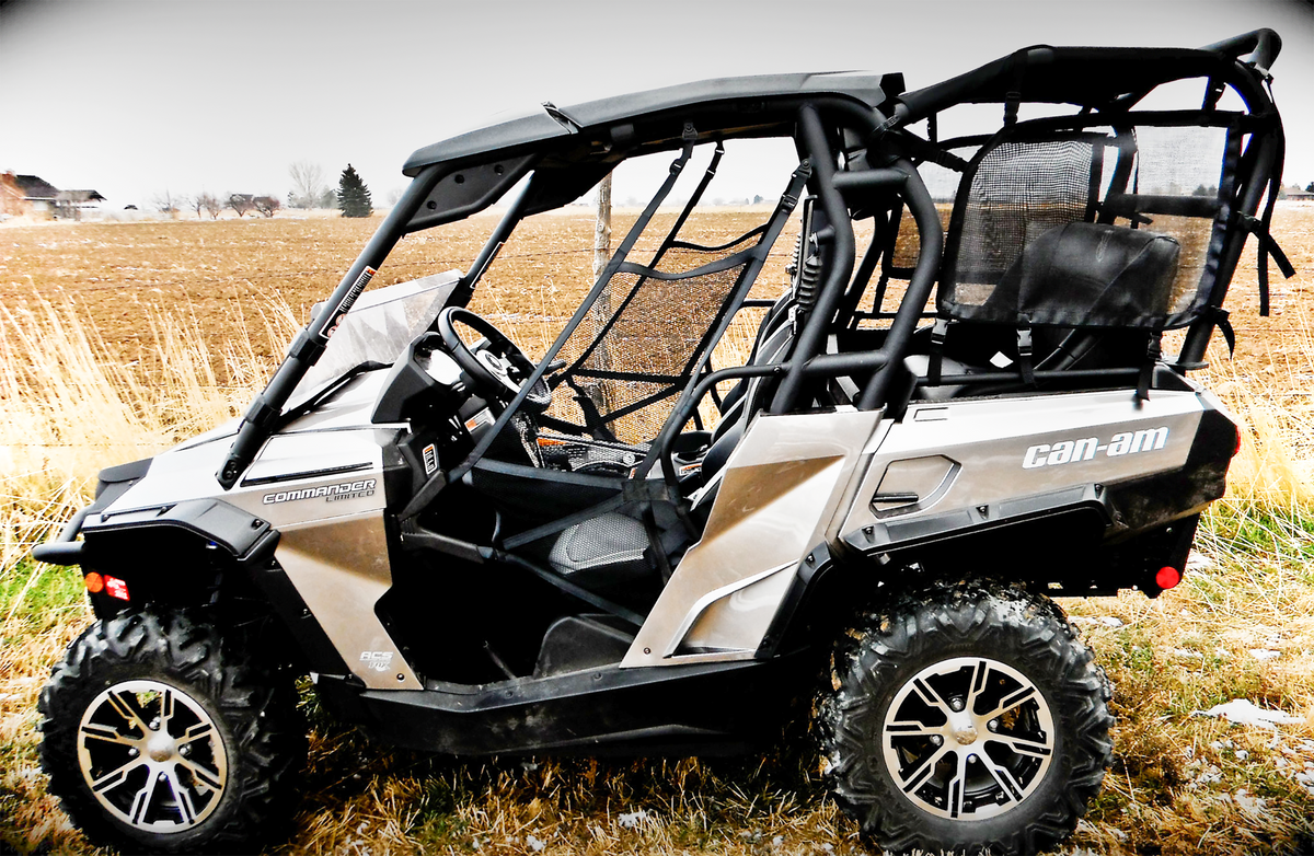 Photo of Commander Side Nets (2014-2020) by UTV Mountain Accessories - Premium Roofs for UTVs / Side by Sides