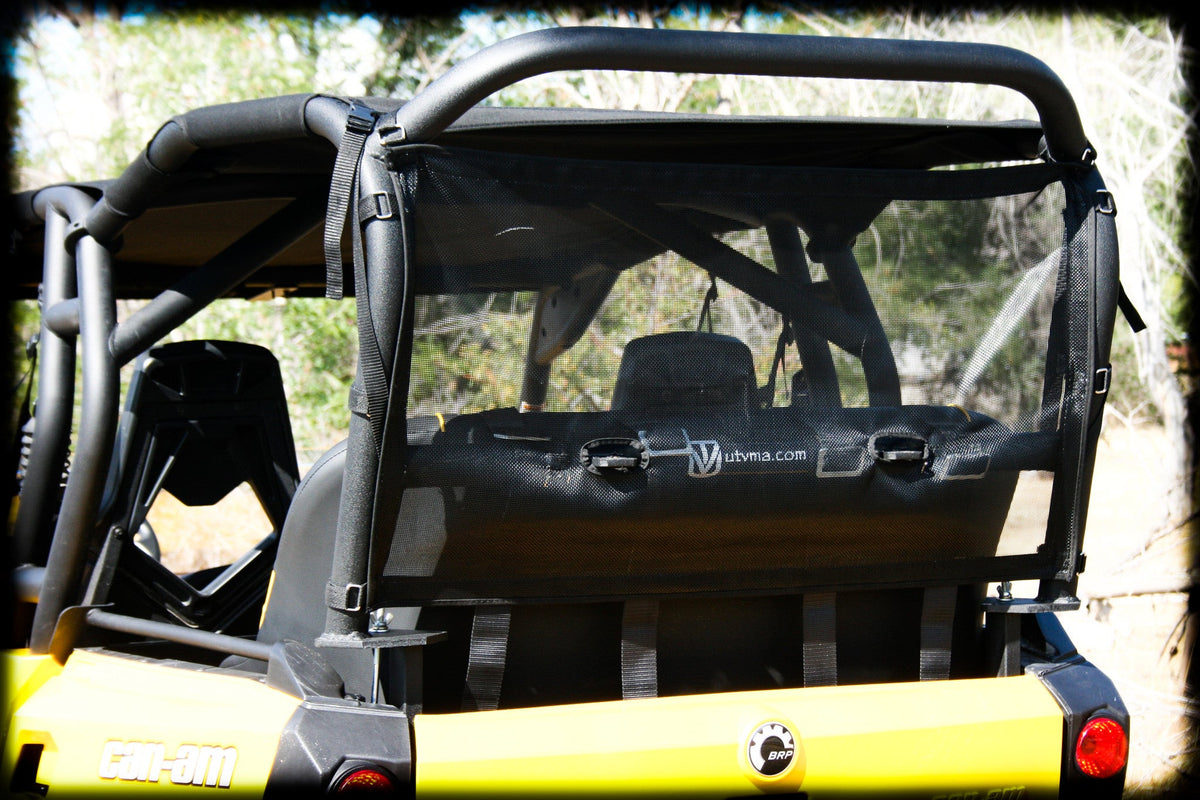 Photo of Commander Rear Dust Net (2014-2020) by UTV Mountain Accessories - Premium Roofs for UTVs / Side by Sides