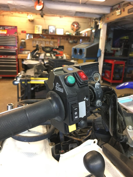 Photo of Control Switches Box - with Light Bar Switch, Winch Switch, USB Port & More by Knight ATV - Premium Power Sports for UTVs / Side by Sides