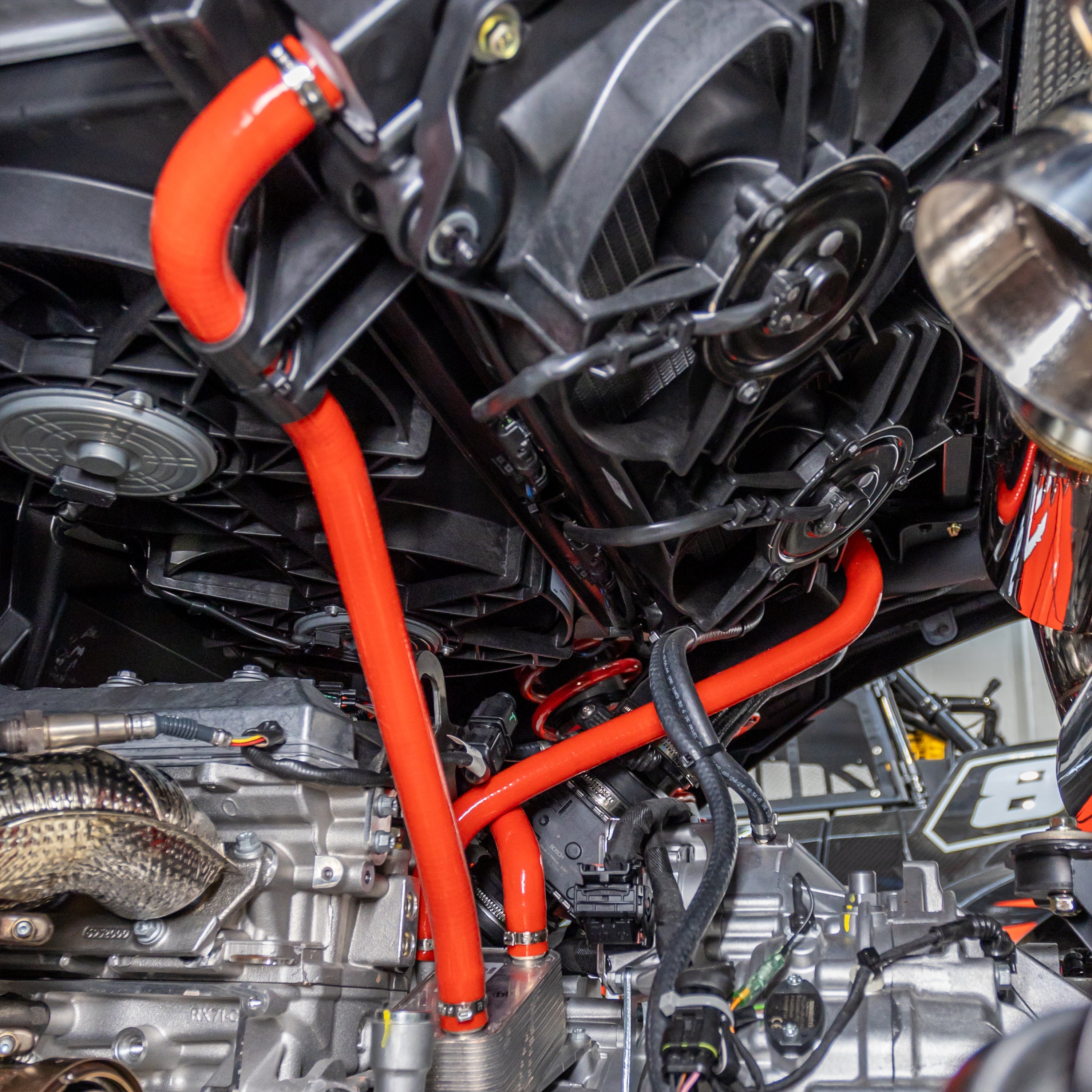 Photo of RPM Can-Am Maverick R Coolant Hoses Kit by RPM SXS - Premium for UTVs / Side by Sides