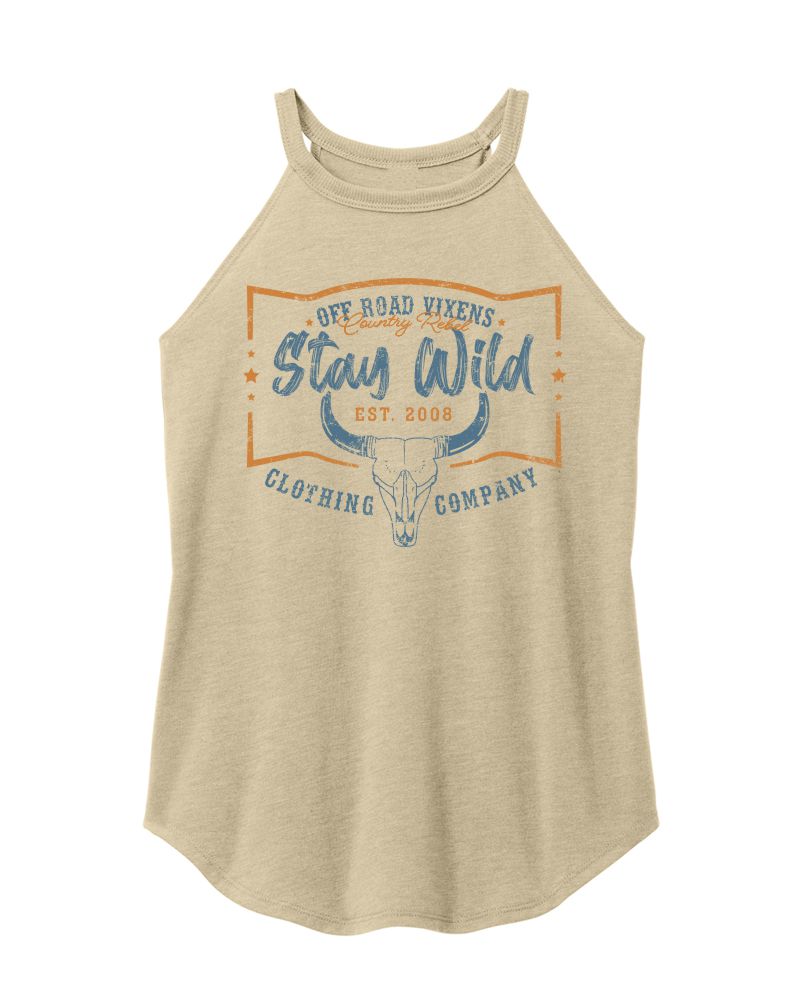 Photo of Country Rebel Tank by OFF-ROAD VIXENS CLOTHING CO. - Premium Ladies Tanks for UTVs / Side by Sides