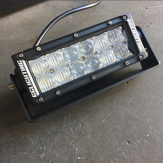 Photo of LED Bar Cradle Mount by GGLighting - Premium Vehicle Mount for UTVs / Side by Sides