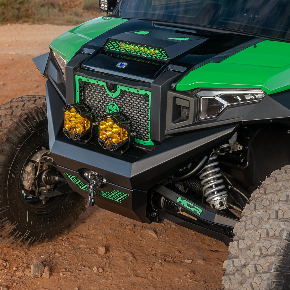 SDR Motorsports Hood with Light Bar Mounts for Polaris Xpedition