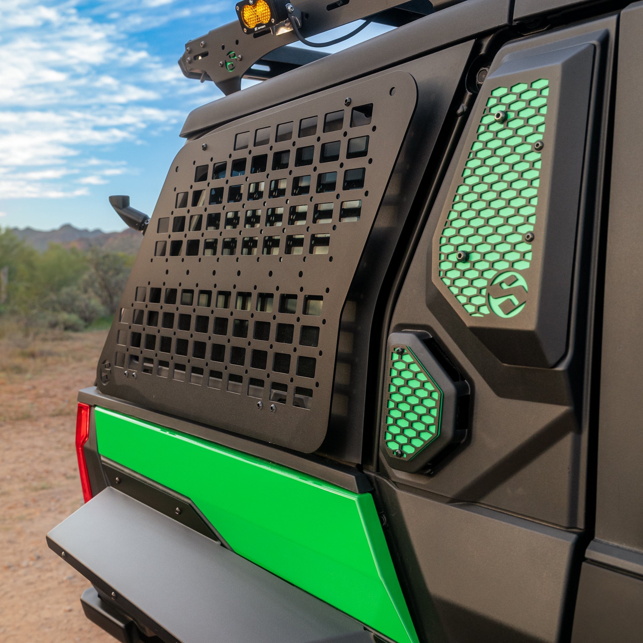 Polaris Xpedition Side Vent Overlay Plates