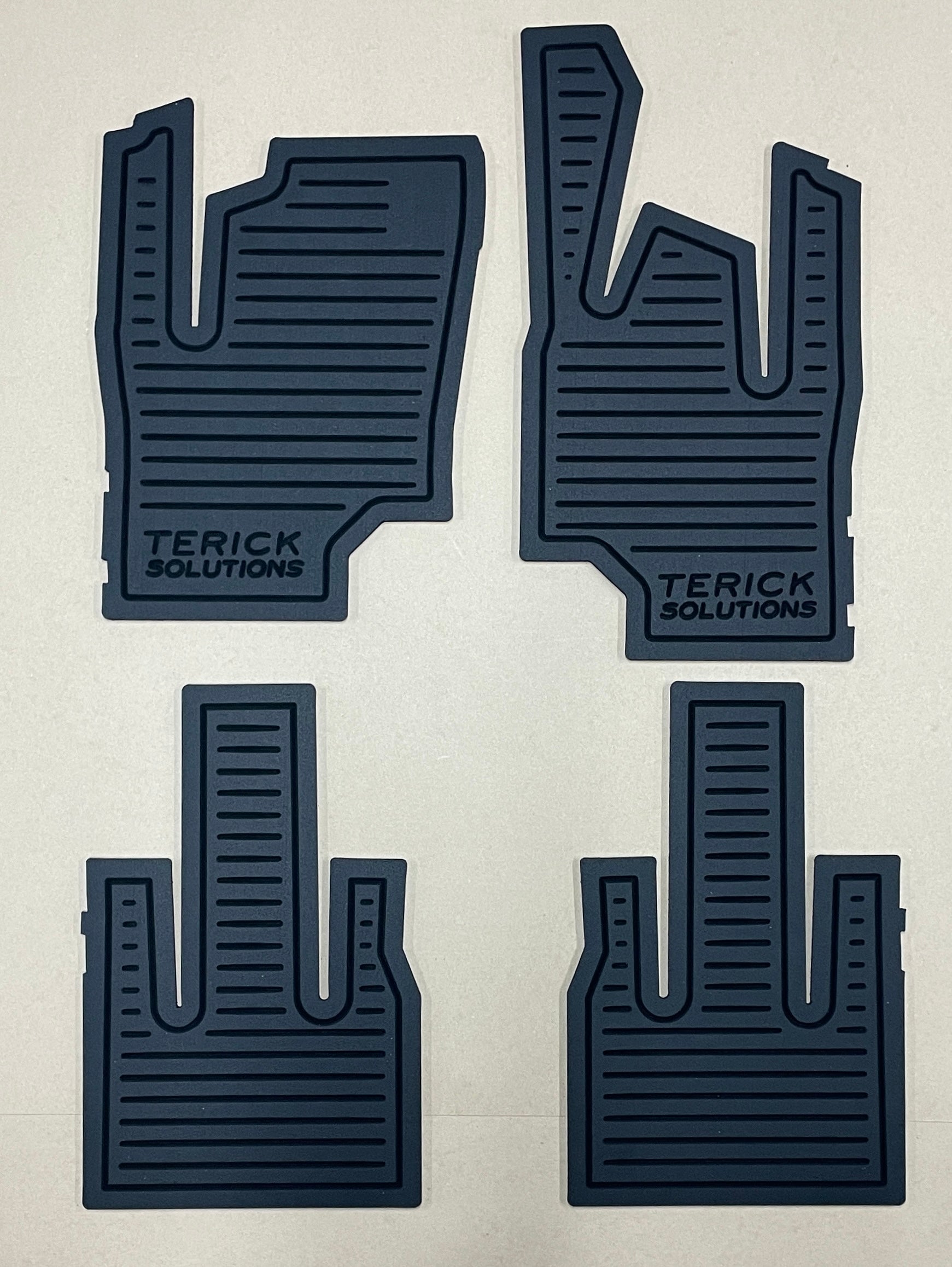 Photo of Can-Am Commander / Maverick Gen 2 Rubber Floor Mats by Terick Solutions - Premium UTV Rubber floor mats for UTVs / Side by Sides