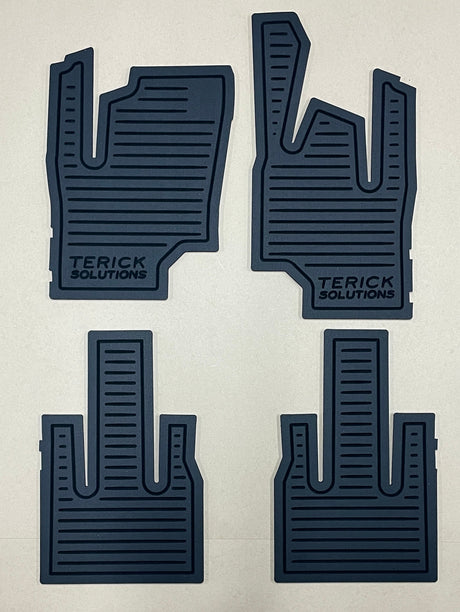Photo of Can-Am Commander / Maverick Gen 2 Rubber Floor Mats by Terick Solutions - Premium UTV Rubber floor mats for UTVs / Side by Sides