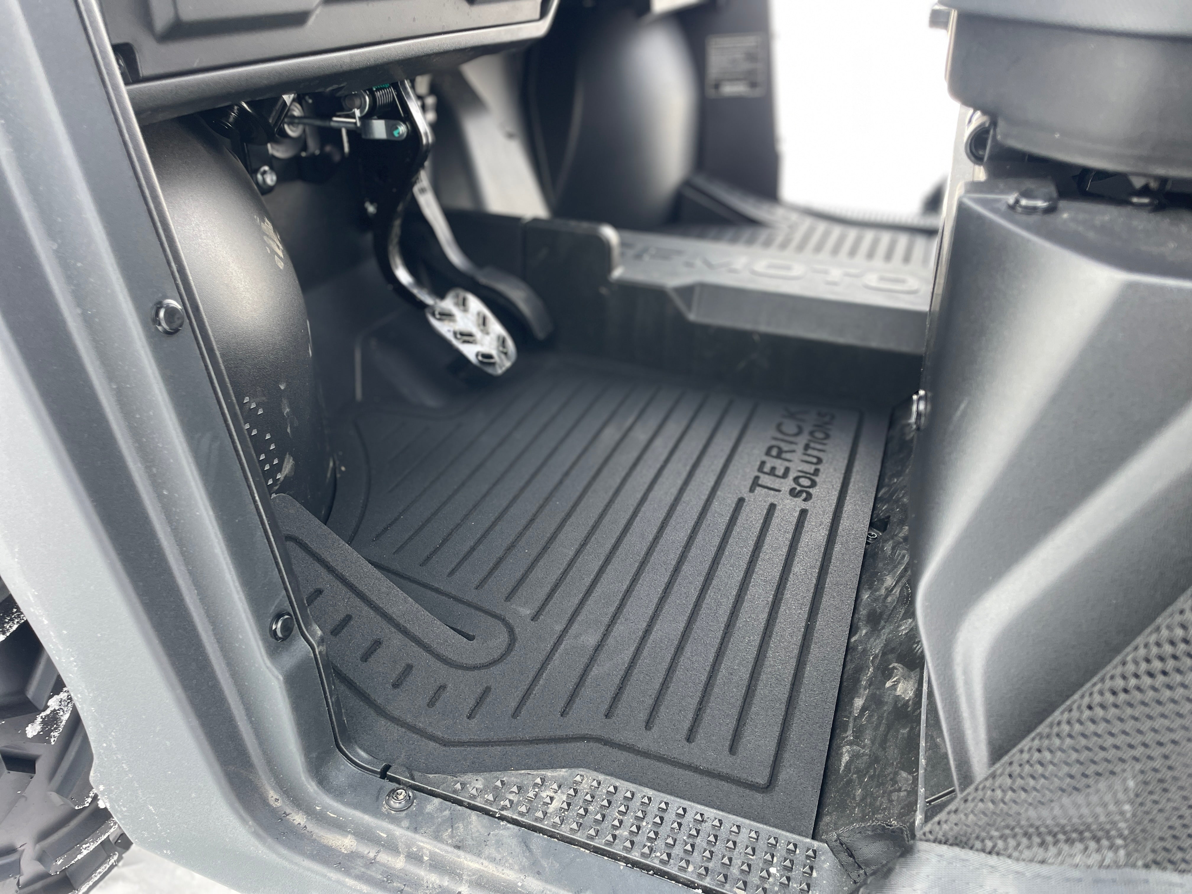 Photo of CFMOTO UFORCE 800XL Rubber Floor Mats by Terick Solutions - Premium UTV Rubber floor mats for UTVs / Side by Sides