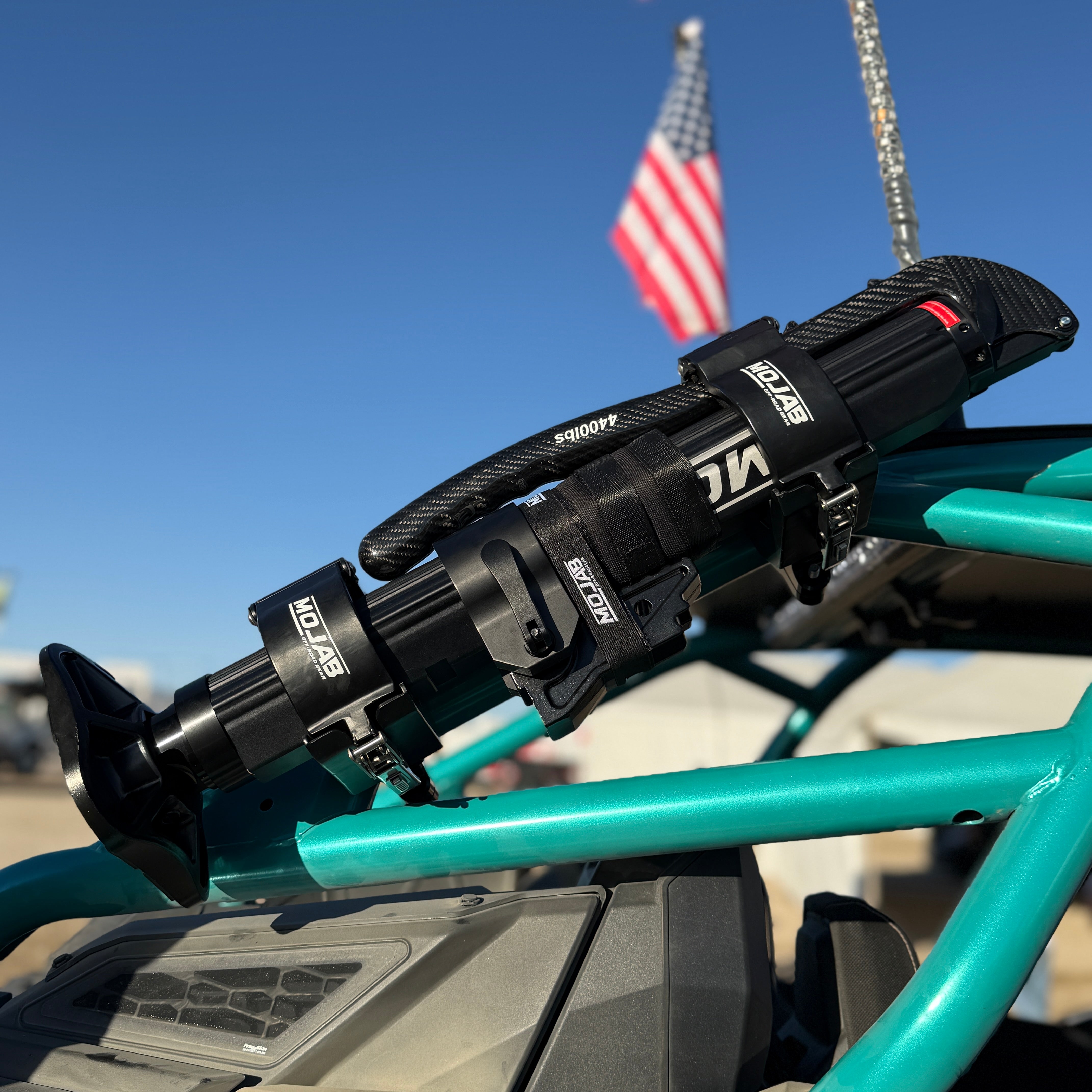 CarbonPro Compact Hydraulic Jack with Mounting Clamps MLH 40''