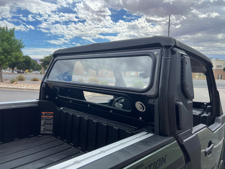 Photo of POLARIS XPEDITION XP REAR WINDSHIELD 2024+ by Dirt Warrior Accessories - Premium WINDSHIELD for UTVs / Side by Sides