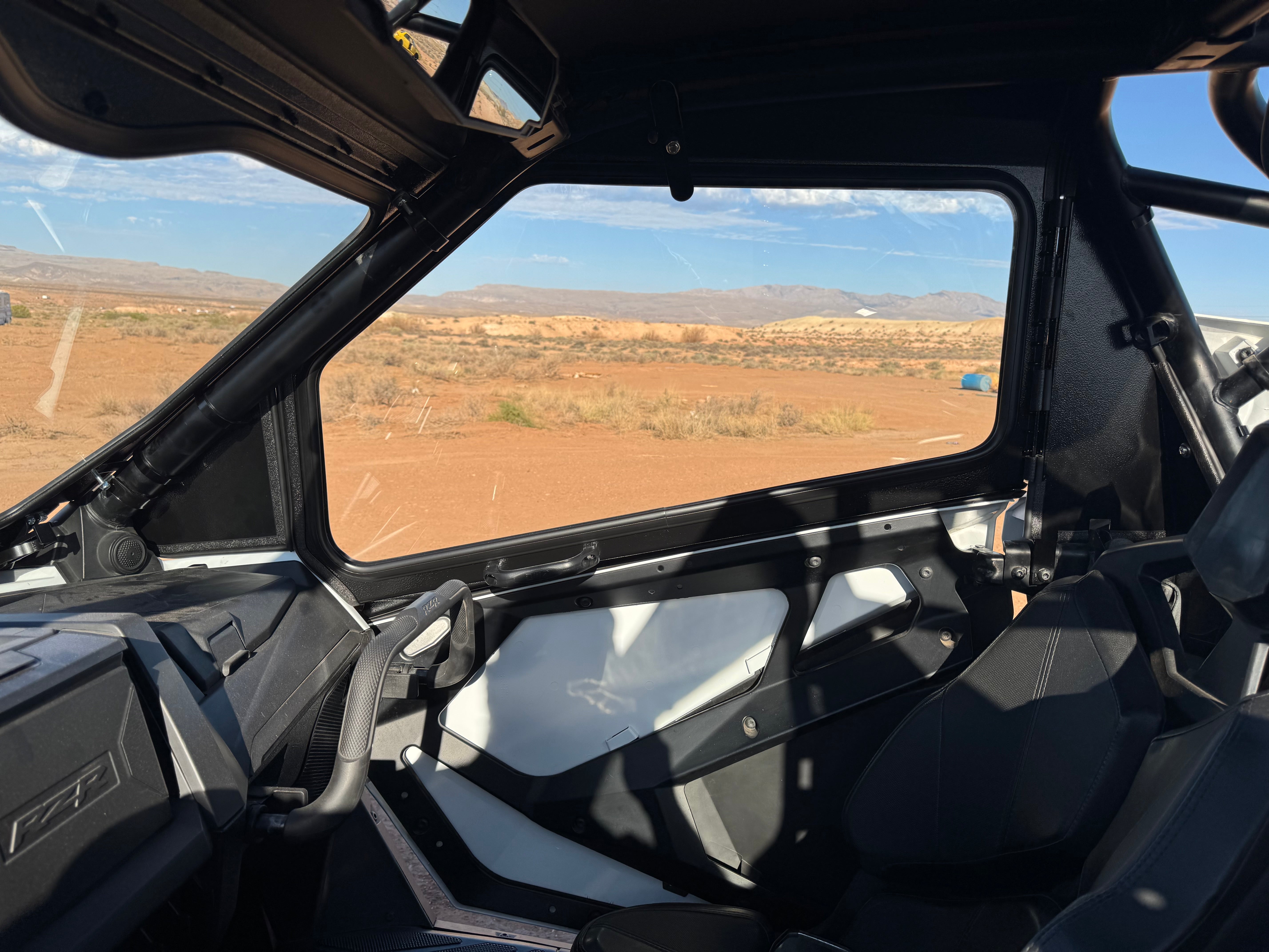 Photo of POLARIS RZR PRO XP / Turbo R 2-SEAT Cab Enclosure 2019-24 "THE VAULT" Upper Side Doors & Panels (Patent Pending) by Dirt Warrior Accessories - Premium VAULT for UTVs / Side by Sides