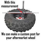 Photo of Honda Talon Dual Clamp Spare Tire Mount by Factory UTV - Premium Spare Tire Mounts for UTVs / Side by Sides