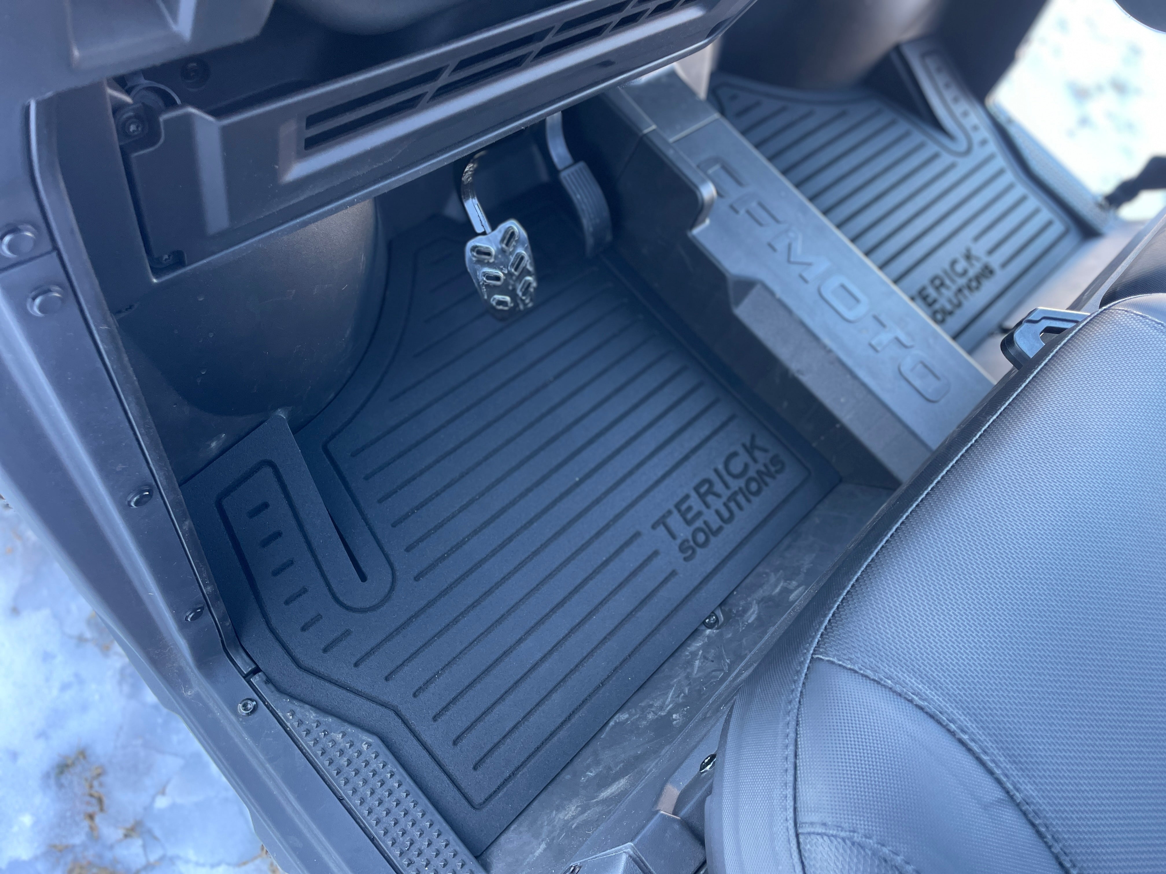 Photo of CFMOTO UFORCE 600 Rubber Floor Mats by Terick Solutions - Premium UTV Rubber floor mats for UTVs / Side by Sides