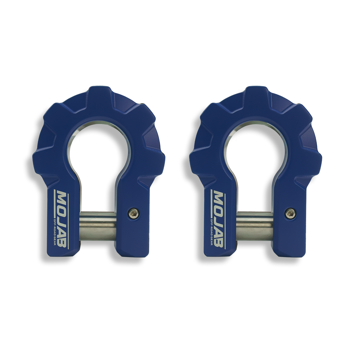 3/4-Inch Aluminum D-Shackle Set - 9 Ton