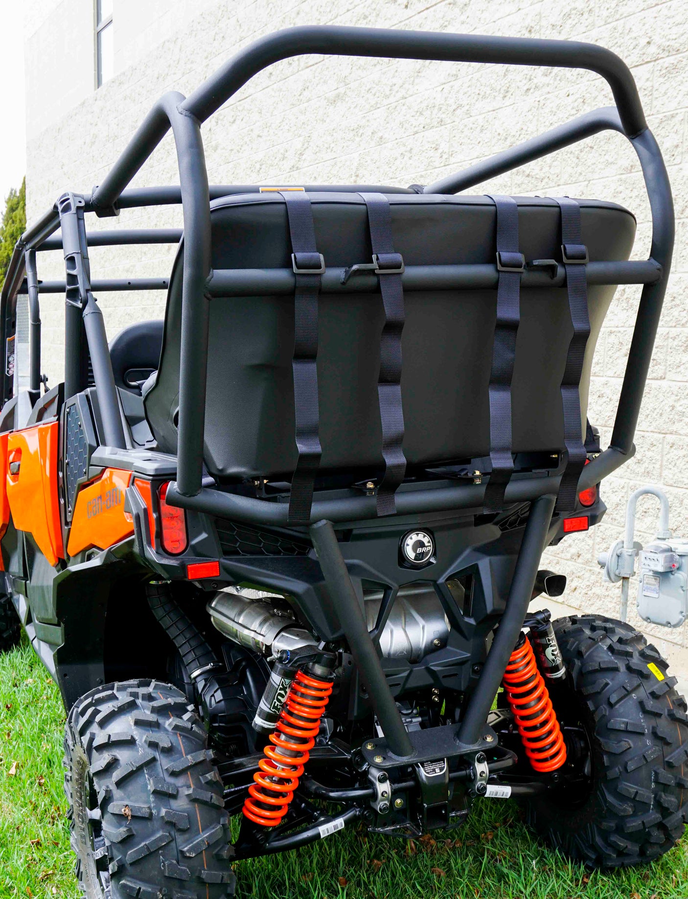Photo of Maverick Sport Max Rear Bench and Roll Cage Kit (2020-2024) by UTV Mountain Accessories - Premium Roll Cages for UTVs / Side by Sides