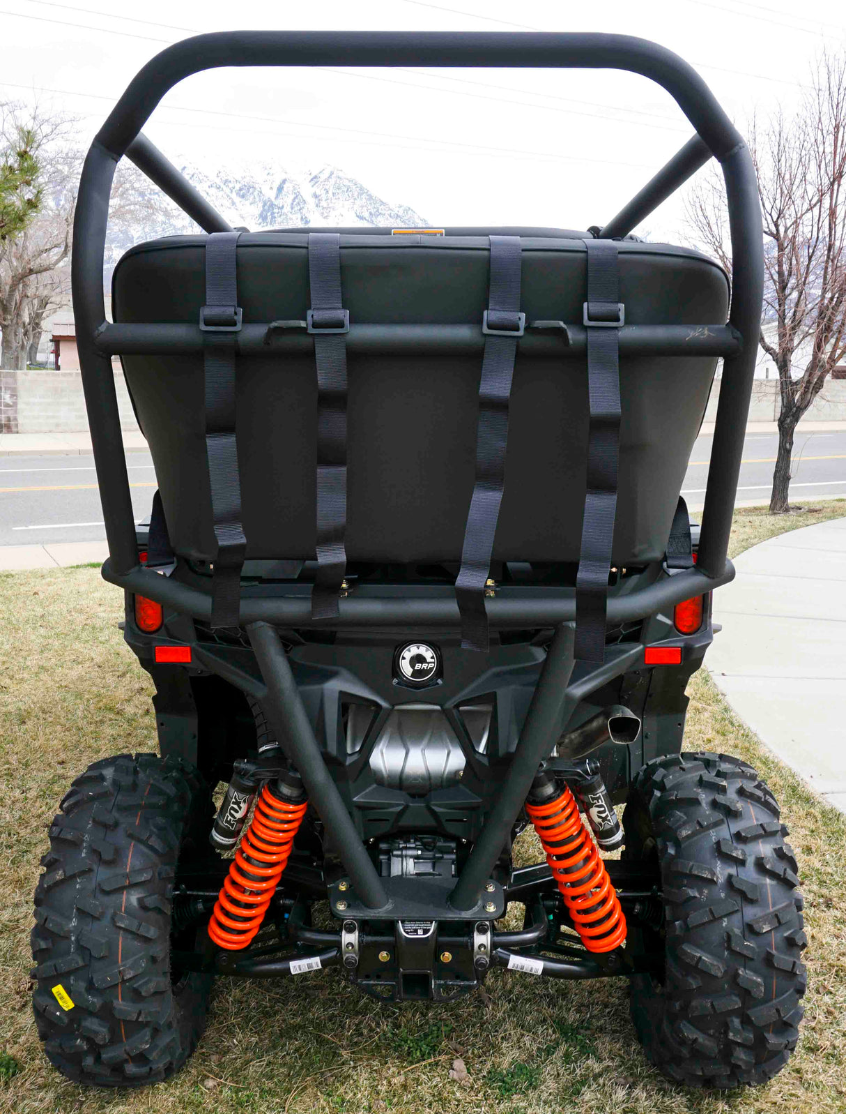 Maverick Sport Max Rear Bench and Roll Cage Kit (2020-2024)