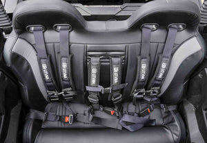 Maverick Sport Max Rear Bench with Harnesses (2019-2025)