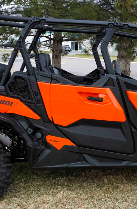 Photo of Maverick Sport Max Rear Bench with Harnesses (2019-2025) by UTV Mountain Accessories - Premium Bench Seat for UTVs / Side by Sides